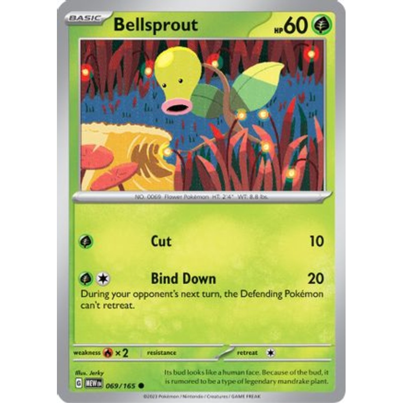 Bellsprout 069/165  SV Scarlet & Violet 151 - Common