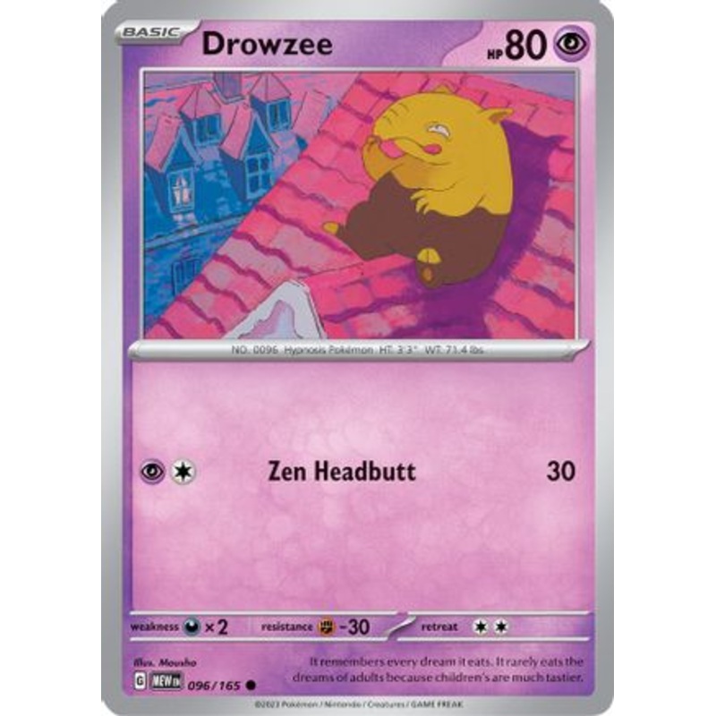 Drowzee 096/165  SV Scarlet & Violet 151 - Common