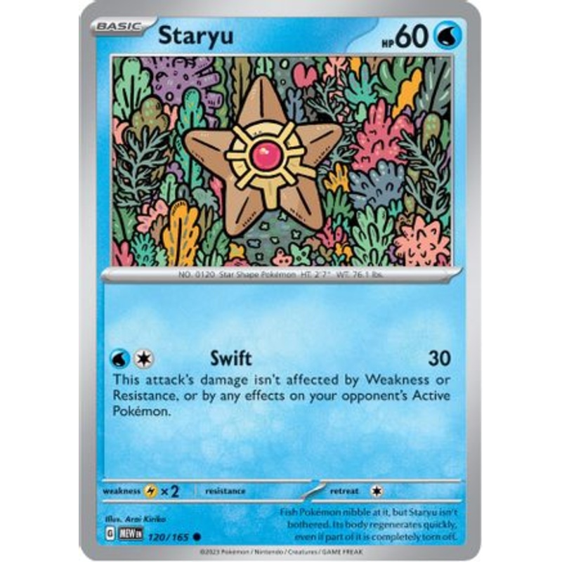 Staryu 120/165  SV Scarlet & Violet 151 - Common