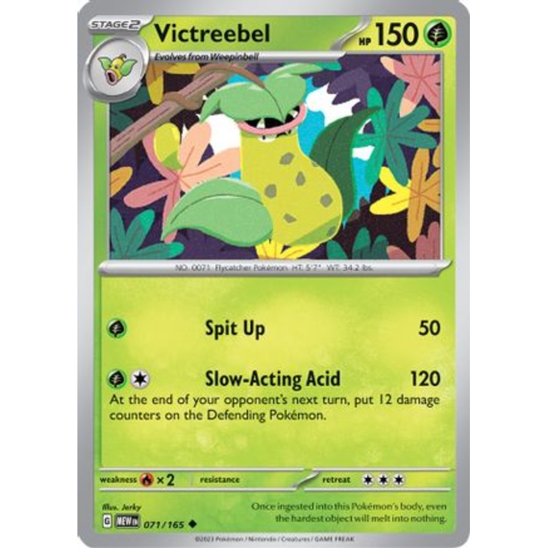 Victreebel 071/165  SV Scarlet & Violet 151 - Uncommon