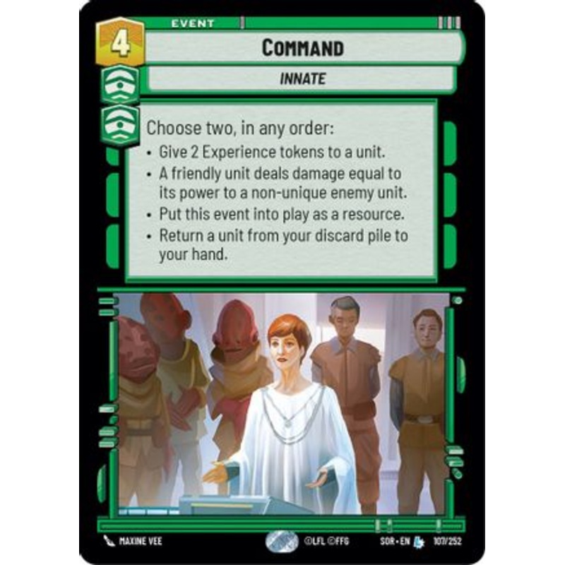 Command (107/252) - Spark of Rebellion Foil