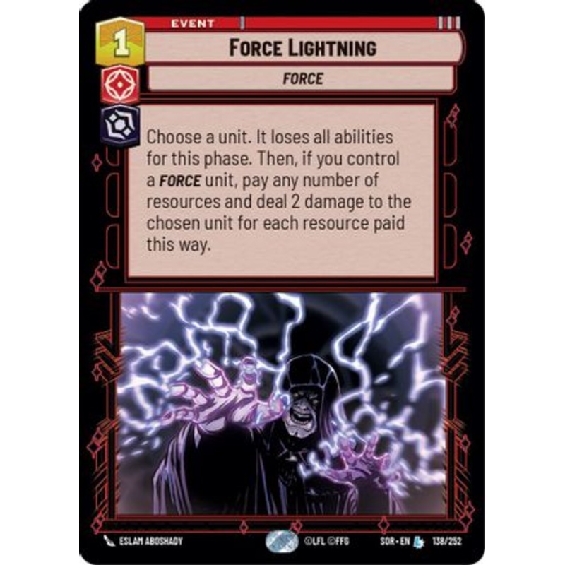 Force Lightning (138/252) - Spark of Rebellion