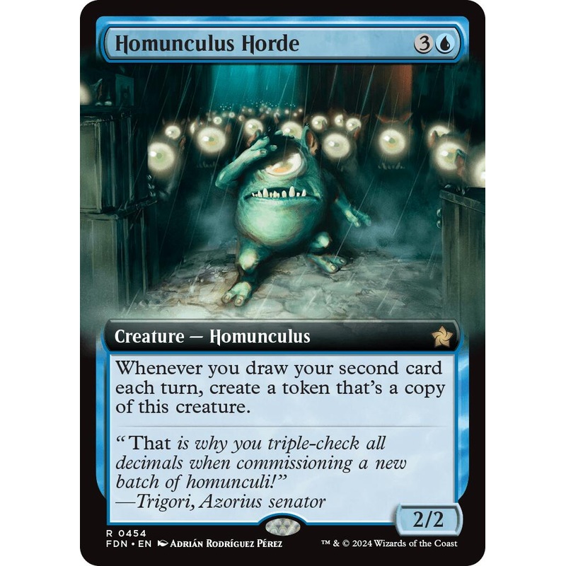 Homunculus Horde (Extended Art) [FDN - 454]