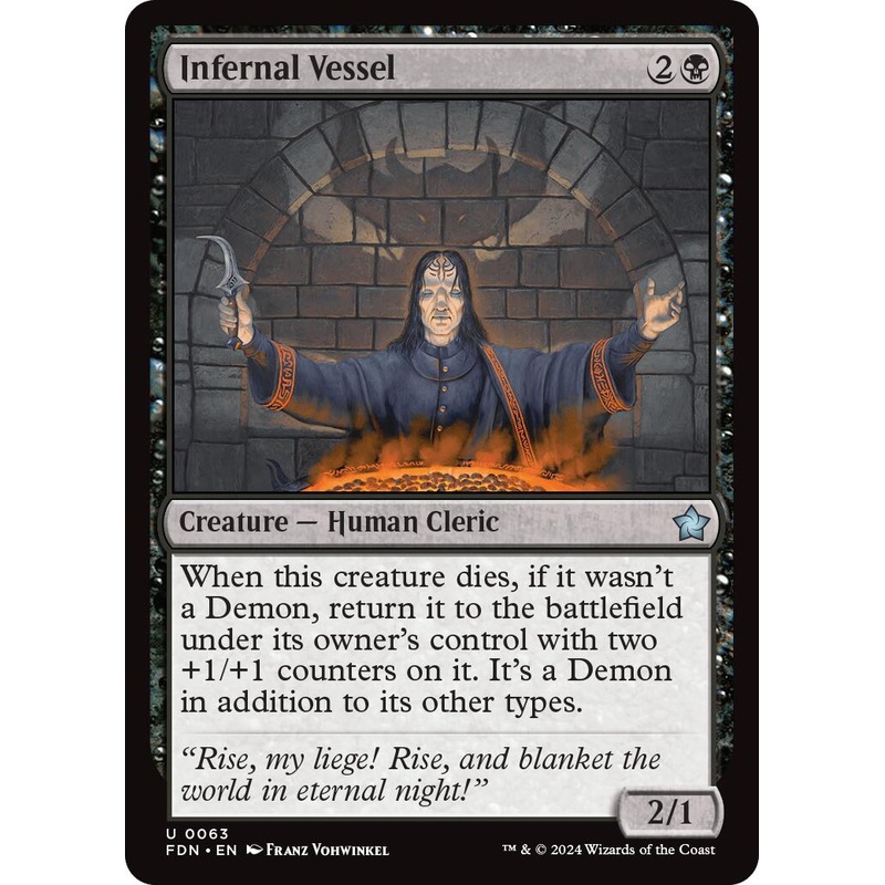 Infernal Vessel [FDN - 63]