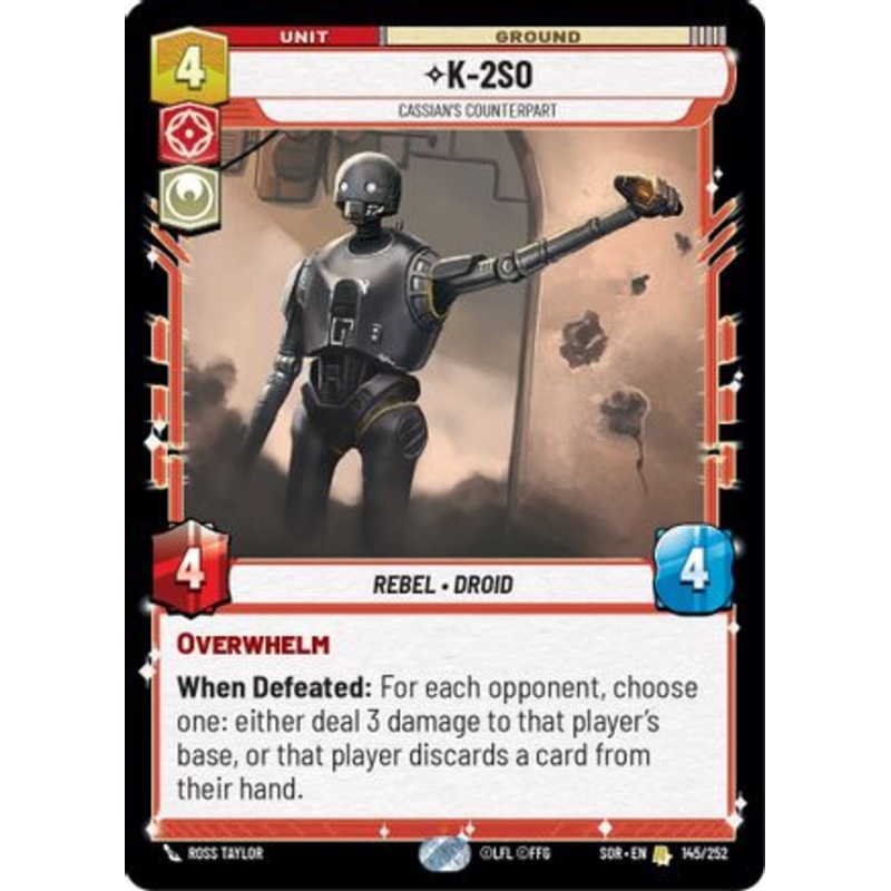 K-2SO - Cassian's Counterpart (145/252) - Spark of Rebellion