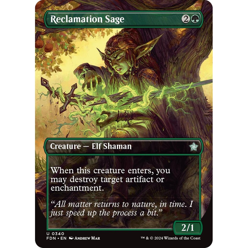 Reclamation Sage (Borderless) [FDN - 340]