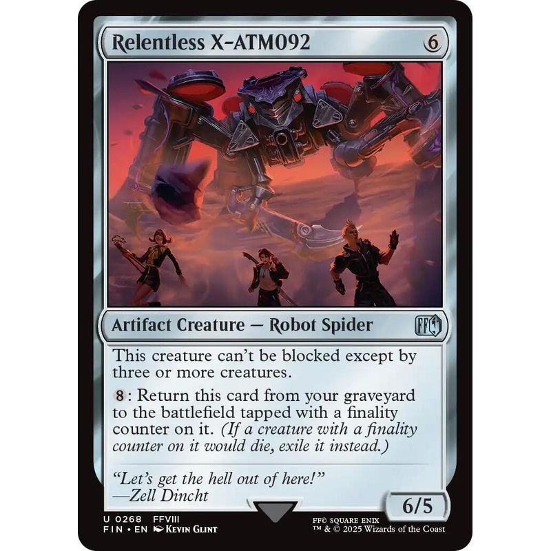 Relentless X-ATM092 [FIN - 268]