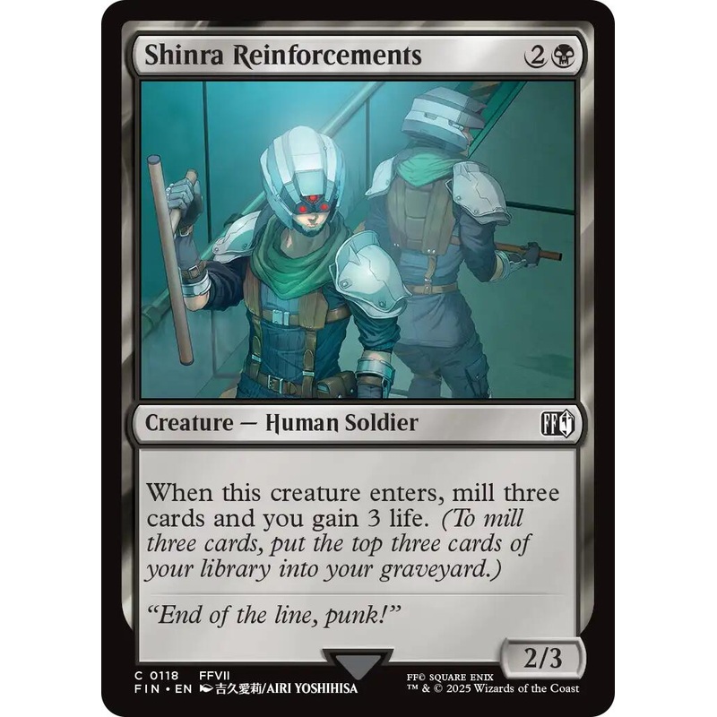 Shinra Reinforcements [FIN - 118]
