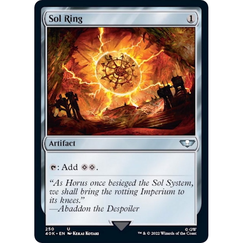 Sol Ring (250) [40K - 250]