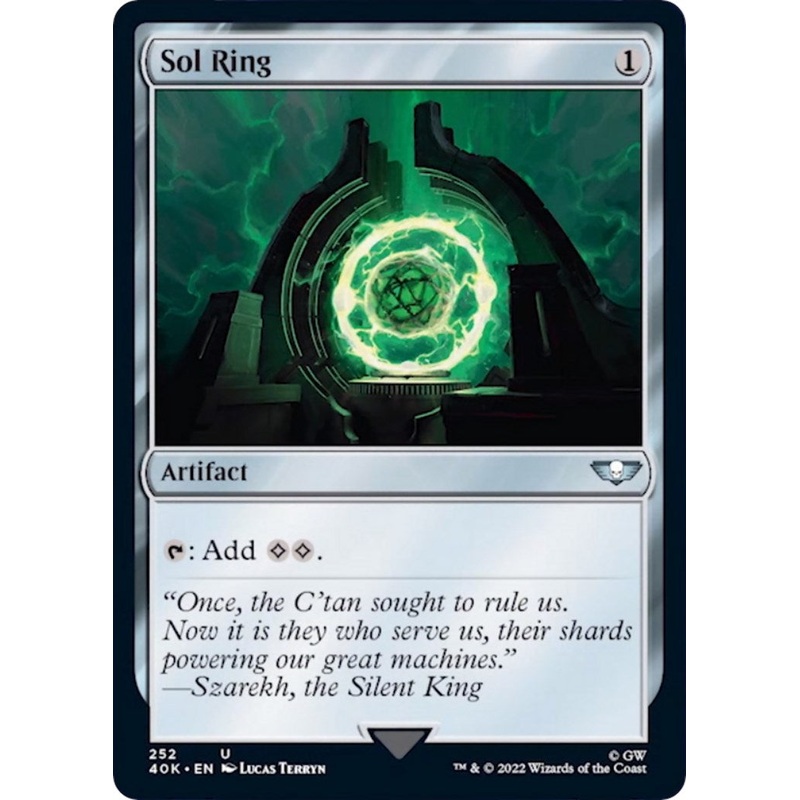 Sol Ring (252) (Surge Foil) [40K - 252]