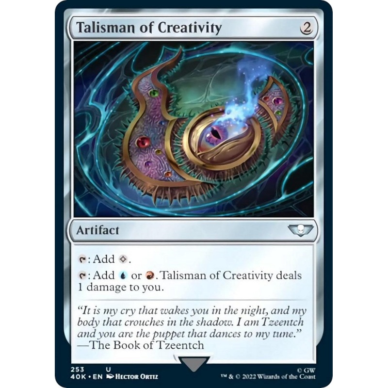 Talisman of Creativity [40K - 253]