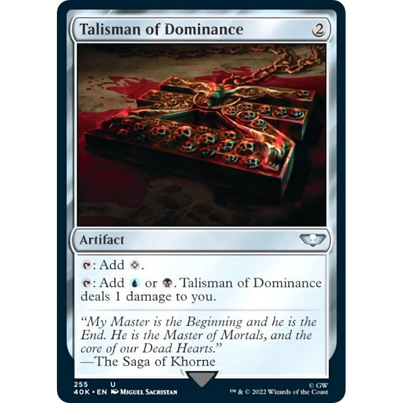 Talisman of Dominance (255) (Surge Foil) [40K - 255]