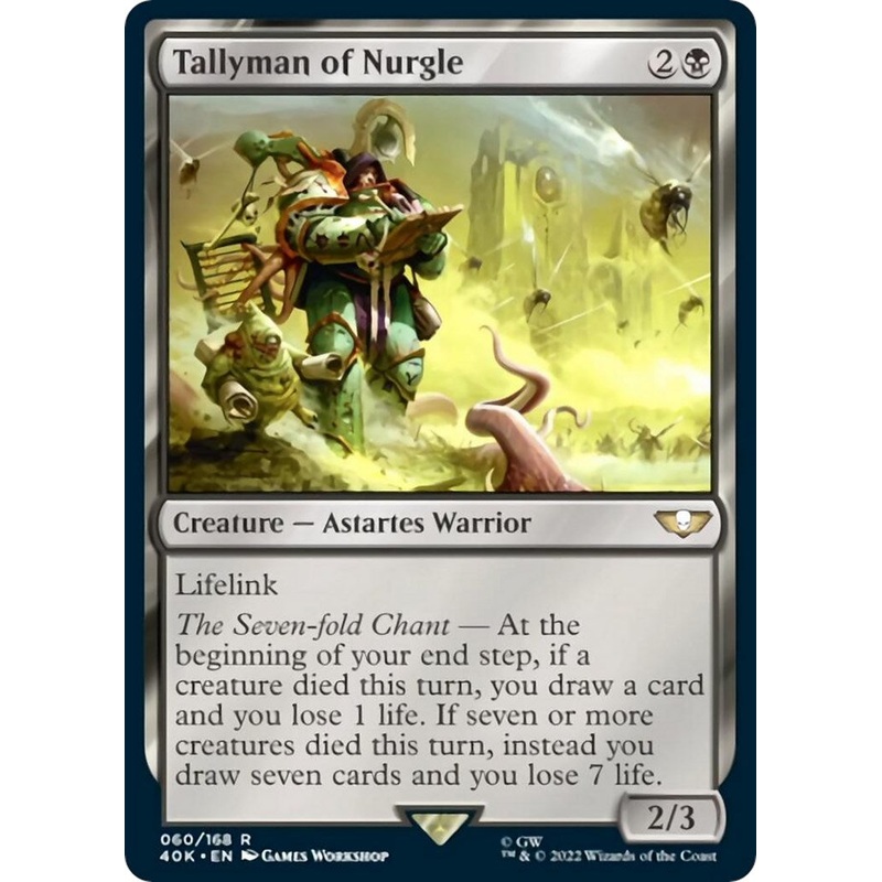 Tallyman of Nurgle [40K - 60]