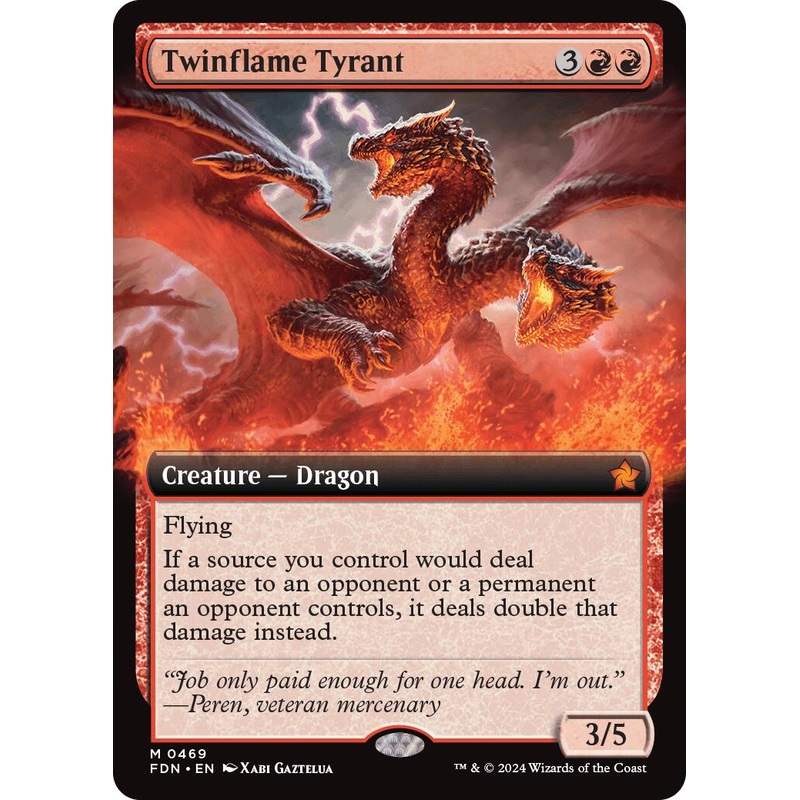 Twinflame Tyrant (Extended Art) [FDN - 469]