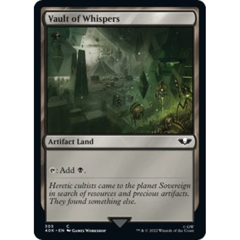 Vault of Whispers (Surge Foil) [40K - 305]