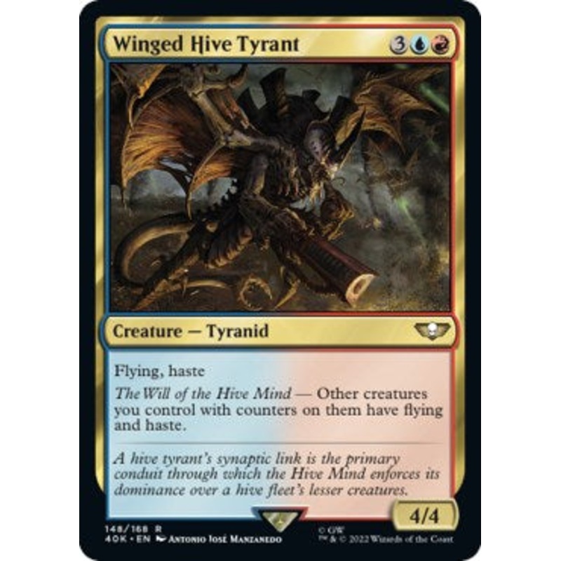Winged Hive Tyrant (Surge Foil) [40K - 148]