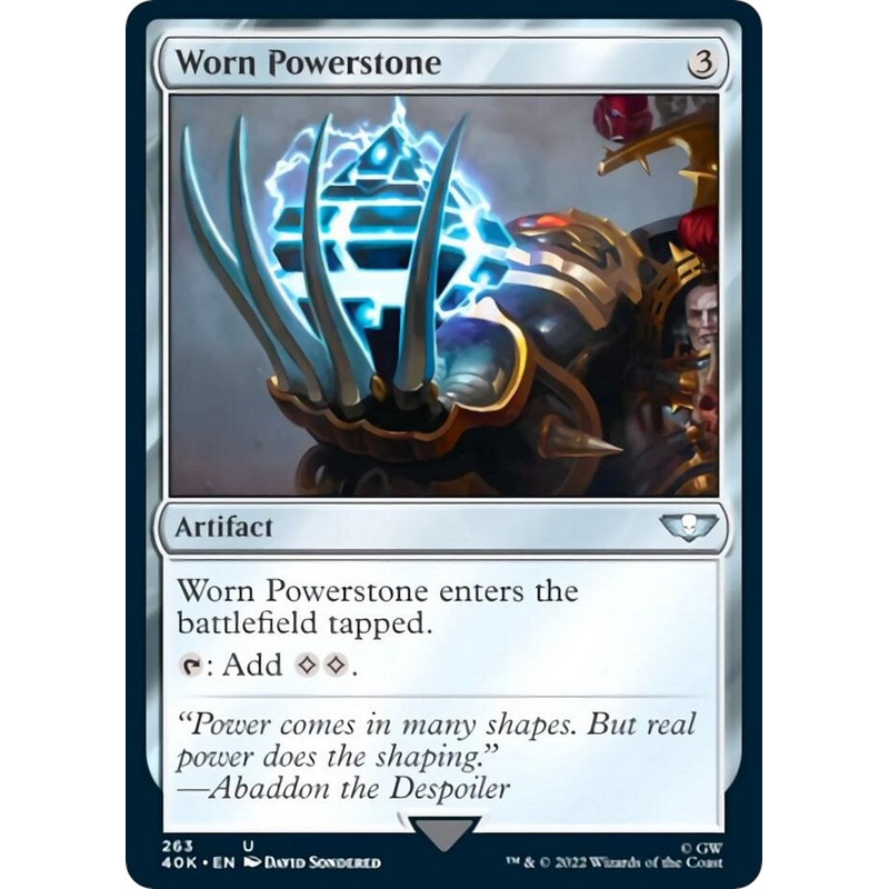 Worn Powerstone (Surge Foil) [40K - 263]