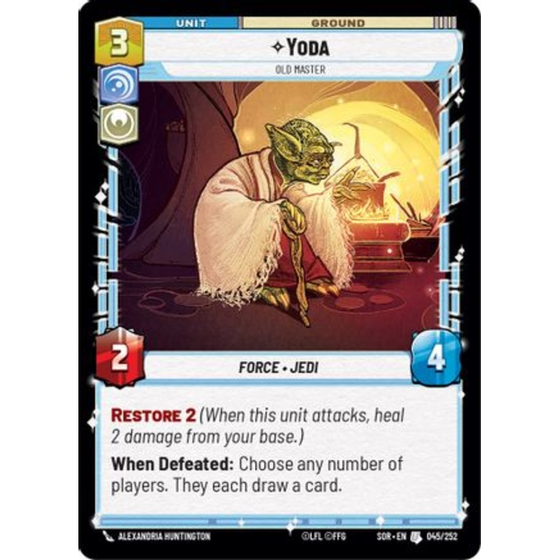 Yoda - Old Master (045/252) - Spark of Rebellion