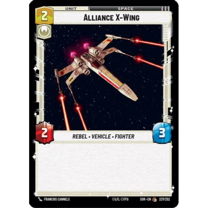 Alliance X-Wing (237/252) - Spark of Rebellion Foil