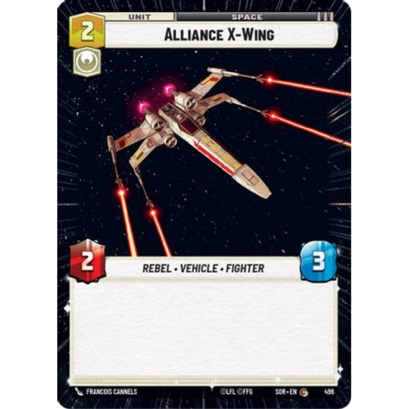 Alliance X-Wing (Hyperspace) (496) - Spark of Rebellion Foil