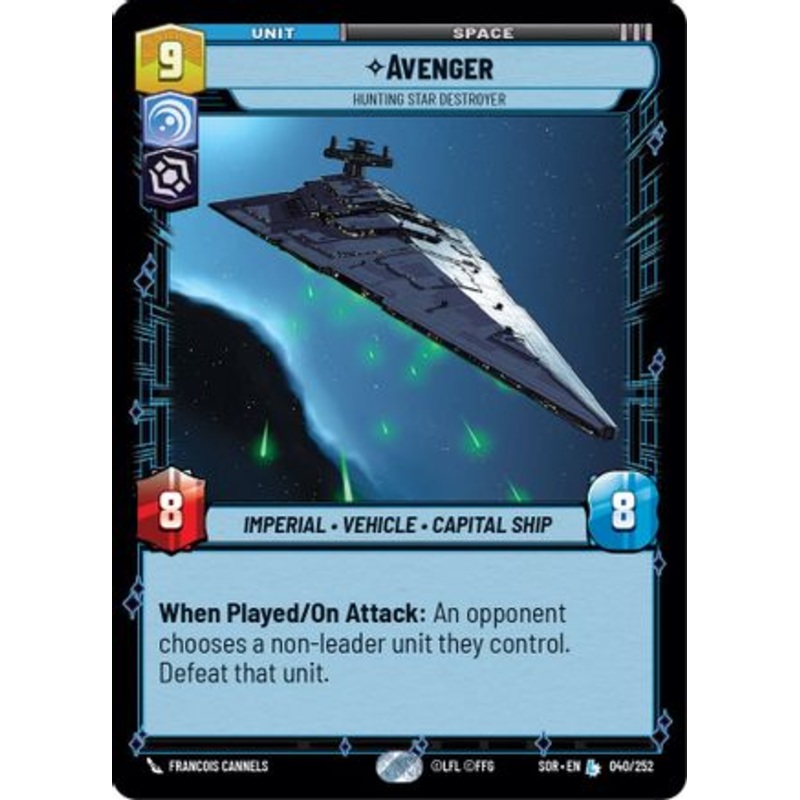Avenger - Hunting Star Destroyer (040/252) - Spark of Rebellion