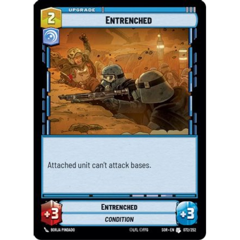 Entrenched (072/252) - Spark of Rebellion Foil