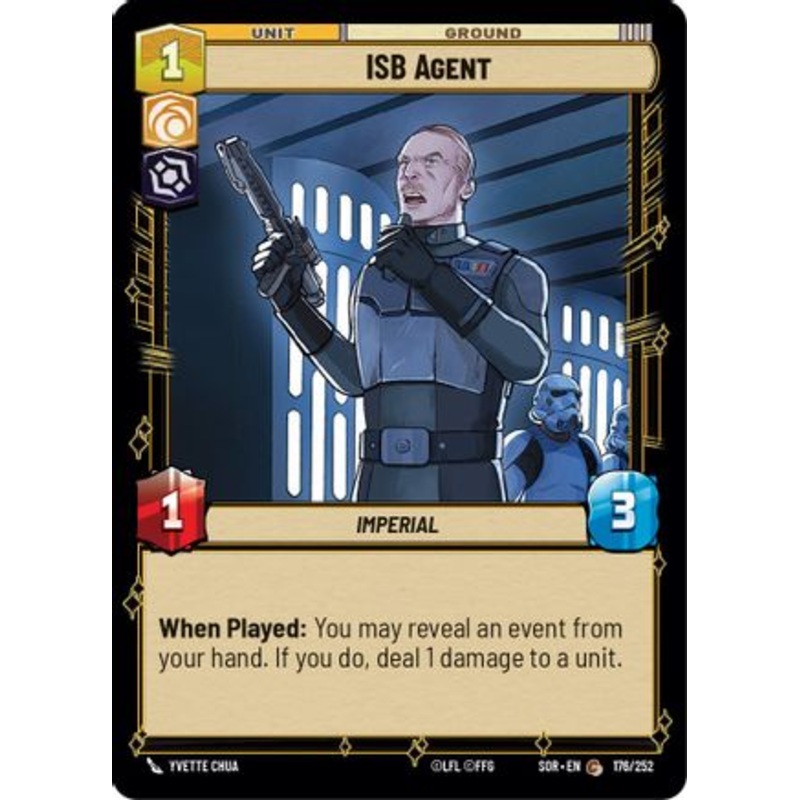 ISB Agent (176/252) - Spark of Rebellion Foil