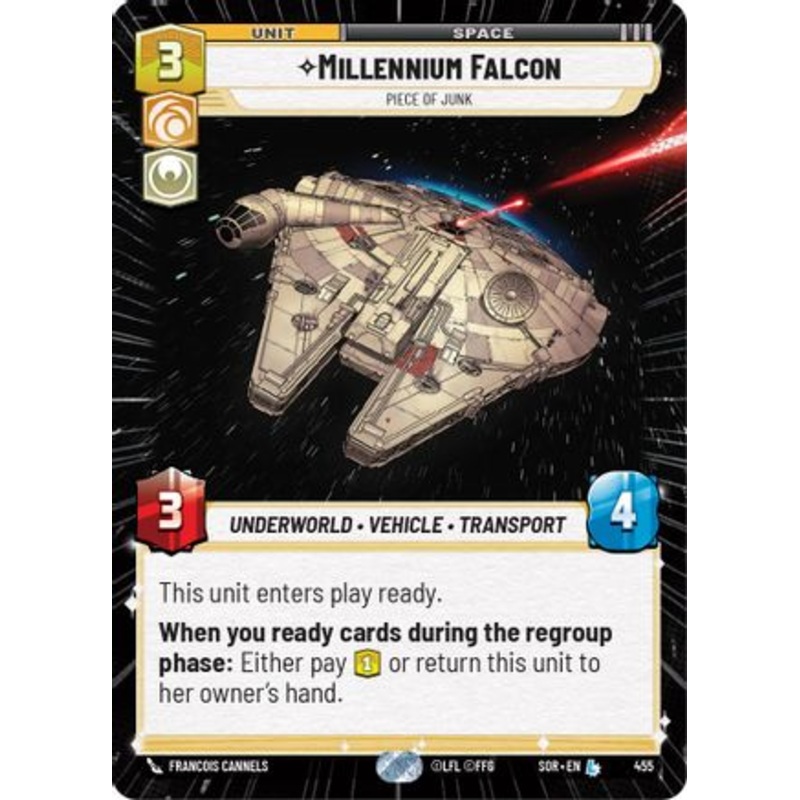Millennium Falcon - Piece of Junk (Hyperspace) (455) - Spark of Rebellion