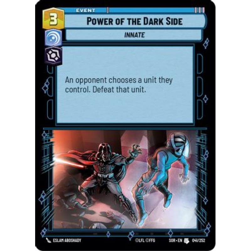 Power of the Dark Side (041/252) - Spark of Rebellion Foil