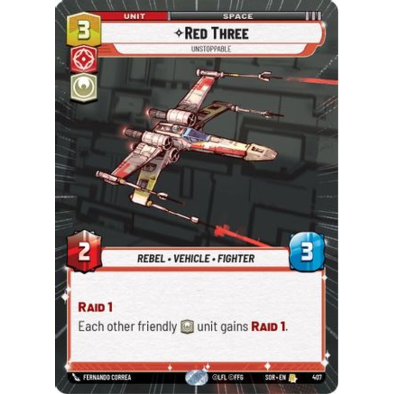 Red Three - Unstoppable (Hyperspace) (407) - Spark of Rebellion