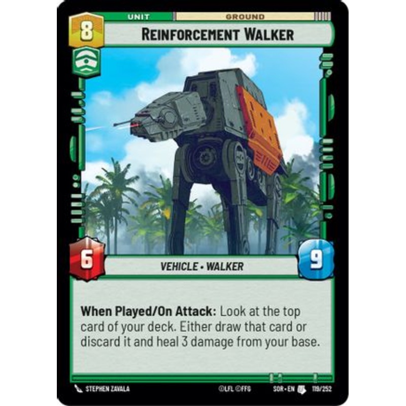 Reinforcement Walker (119/252) - Spark of Rebellion Foil