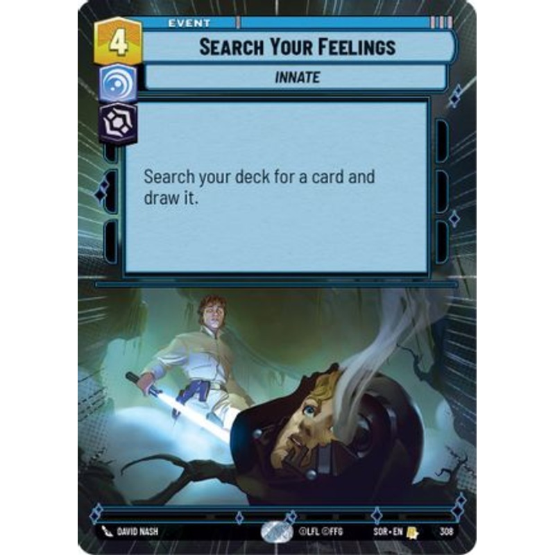 Search Your Feelings (Hyperspace) (308) - Spark of Rebellion Foil