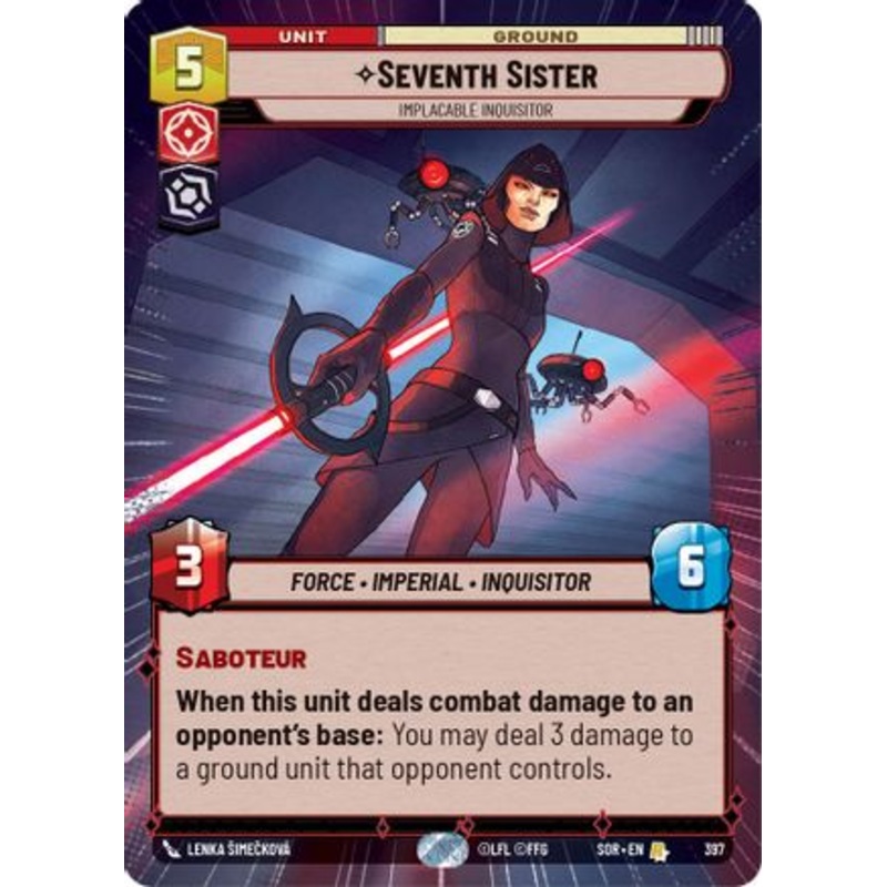 Seventh Sister - Implacable Inquisitor (Hyperspace) (397) - Spark of Rebellion
