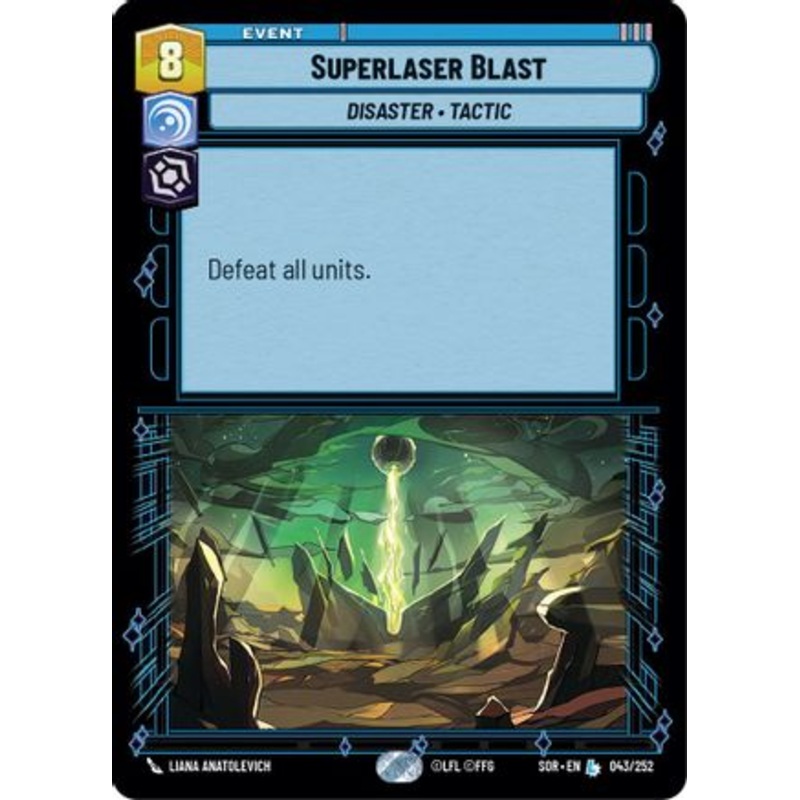 Superlaser Blast (043/252) - Spark of Rebellion