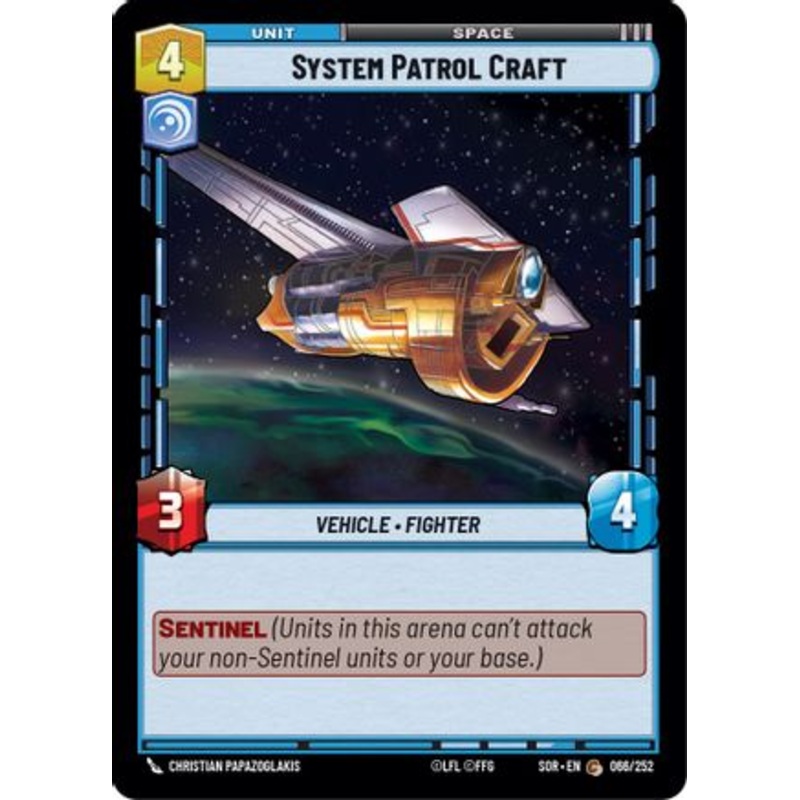 System Patrol Craft (066/252) - Spark of Rebellion Foil