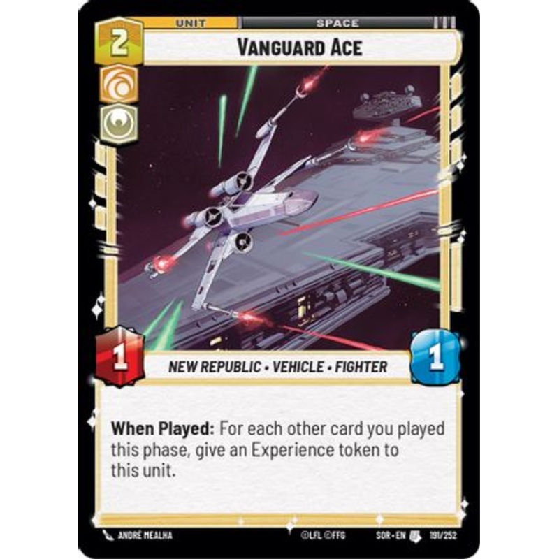 Vanguard Ace (191/252) - Spark of Rebellion Foil