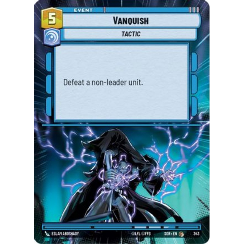 Vanquish (Hyperspace) (343) - Spark of Rebellion Foil