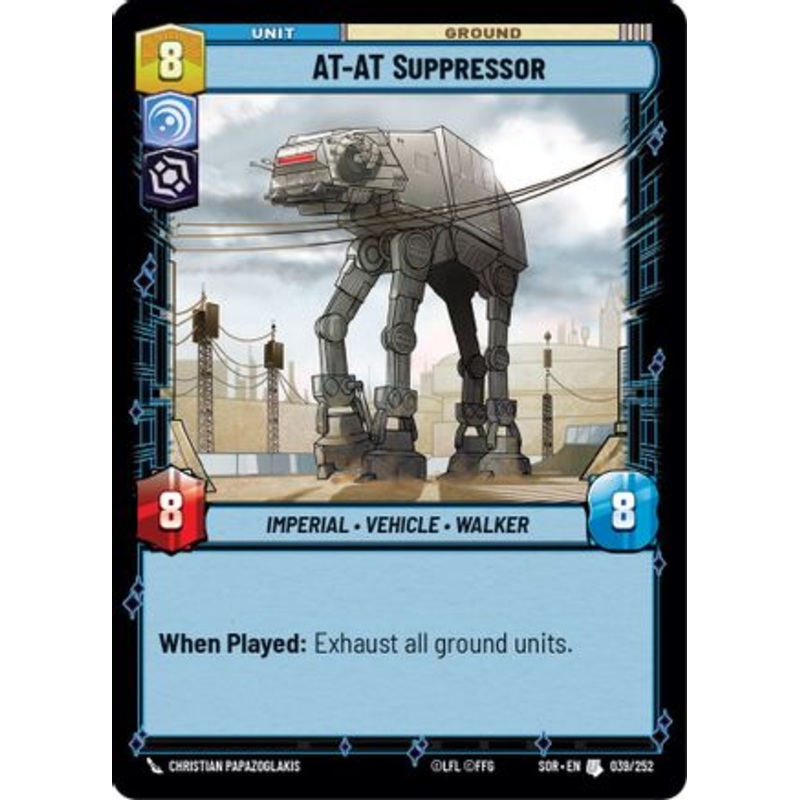 AT-AT Suppressor (039/252) - Spark of Rebellion