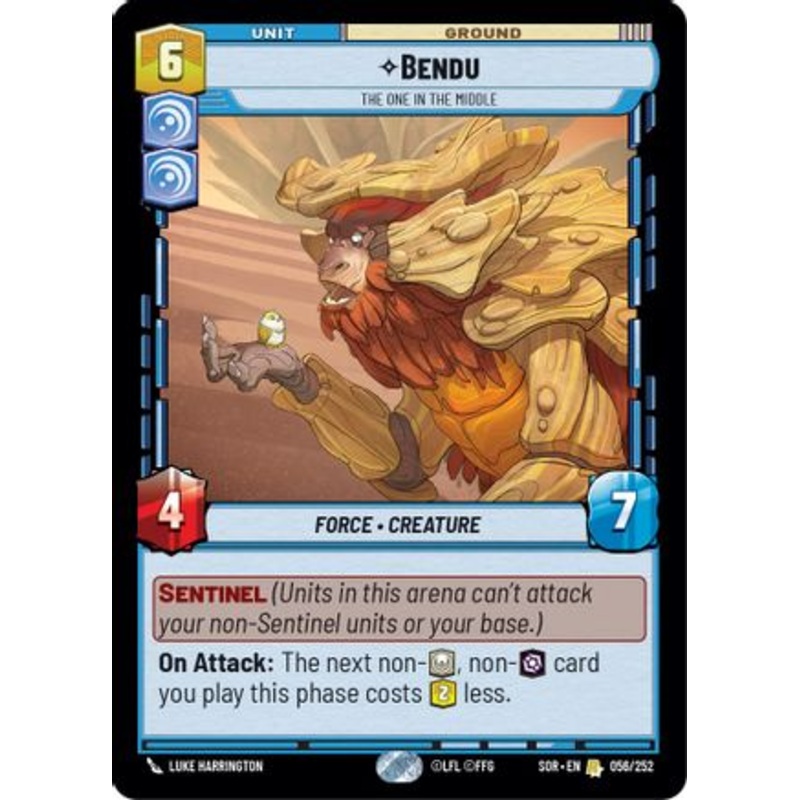 Bendu - The One in the Middle (056/252) - Spark of Rebellion Foil