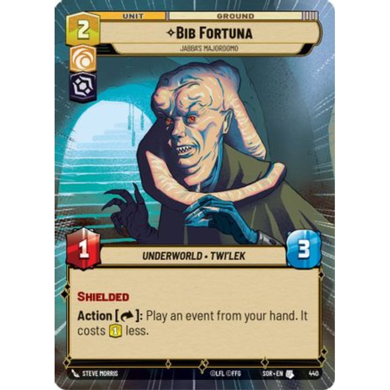 Bib Fortuna - Jabba's Majordomo (Hyperspace) (440) - Spark of Rebellion