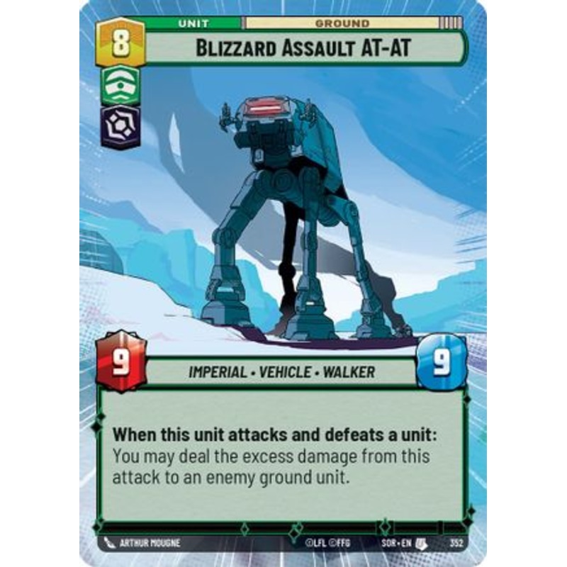 Blizzard Assault AT-AT (Hyperspace) (352) - Spark of Rebellion