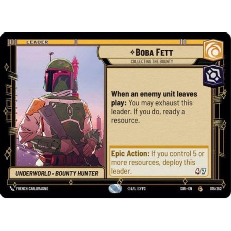 Boba Fett - Collecting the Bounty (015/252) - Spark of Rebellion