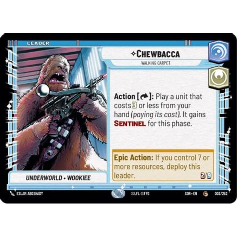 Chewbacca - Walking Carpet (003/252) - Spark of Rebellion