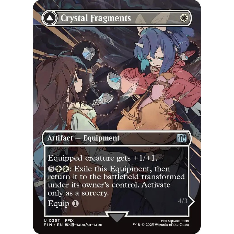 Crystal Fragments (Borderless) [FIN - 357]