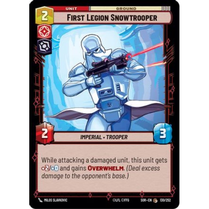 First Legion Snowtrooper (130/252) - Spark of Rebellion