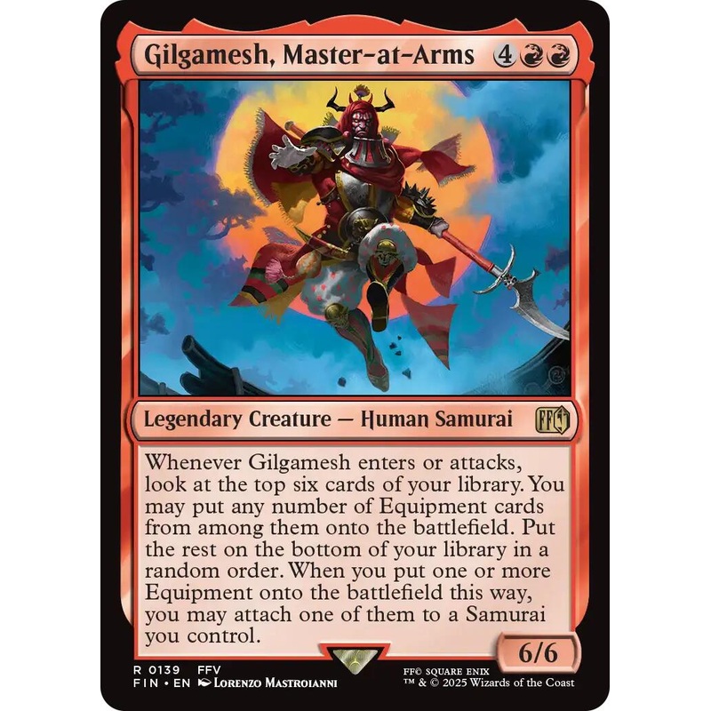 Gilgamesh, Master-at-Arms [FIN - 139]