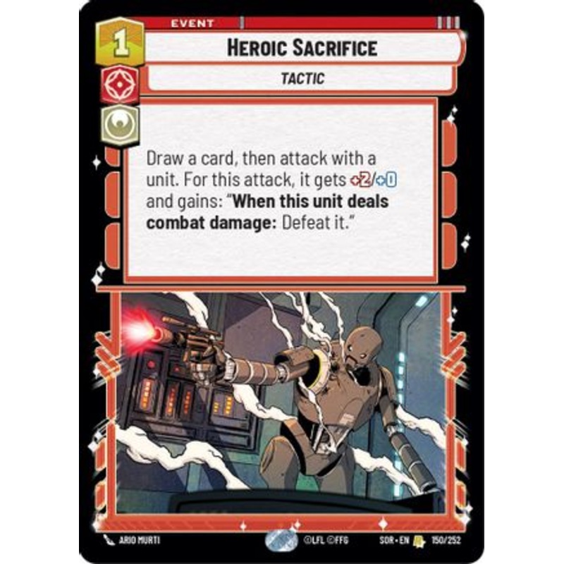 Heroic Sacrifice (150/252) - Spark of Rebellion