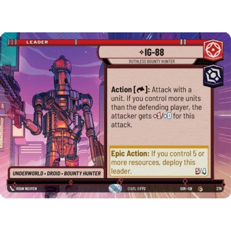 IG-88 - Ruthless Bounty Hunter (Hyperspace) (278) - Spark of Rebellion