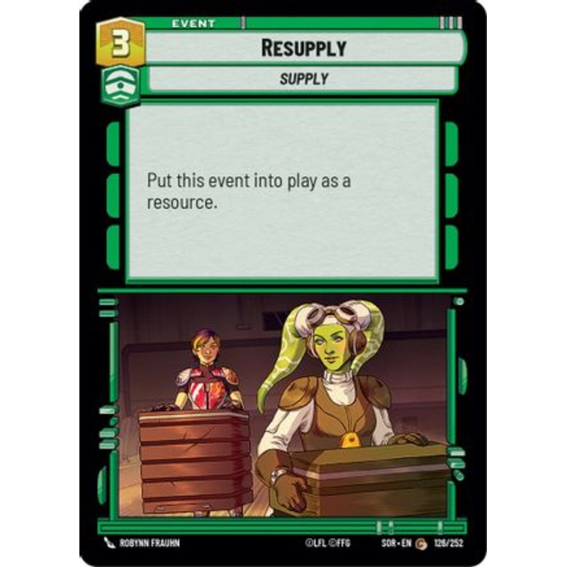 Resupply (126/252) - Spark of Rebellion Foil