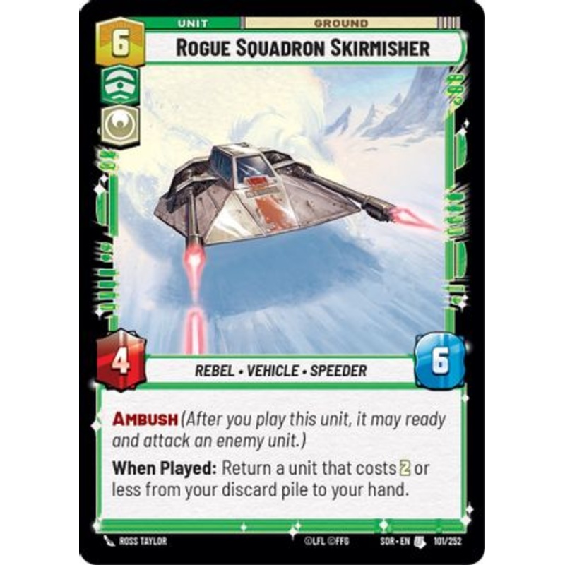Rogue Squadron Skirmisher (101/252) - Spark of Rebellion